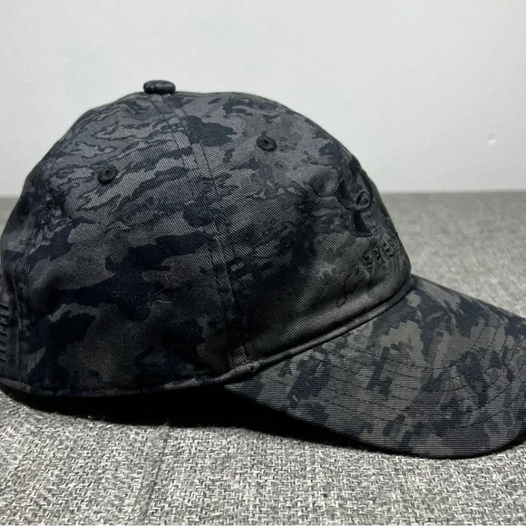Under Armour Men's Freedom Cap / Hat Adjustable Strapback Urban Camo Black/Grey - Picture 3 of 9
